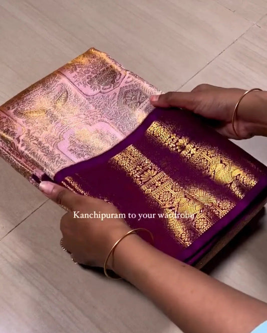 AISHWARYA ROYAL ZARI BORDER SAREE ✨