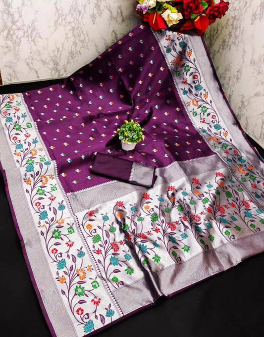 New Launch Paithani Silk Wedding Saree – Rich & Elegant